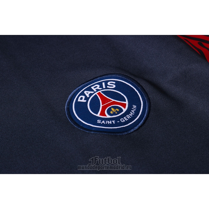 Chandal del Paris Saint-Germain Manga Corta 2020-2021 Azul y Rojo